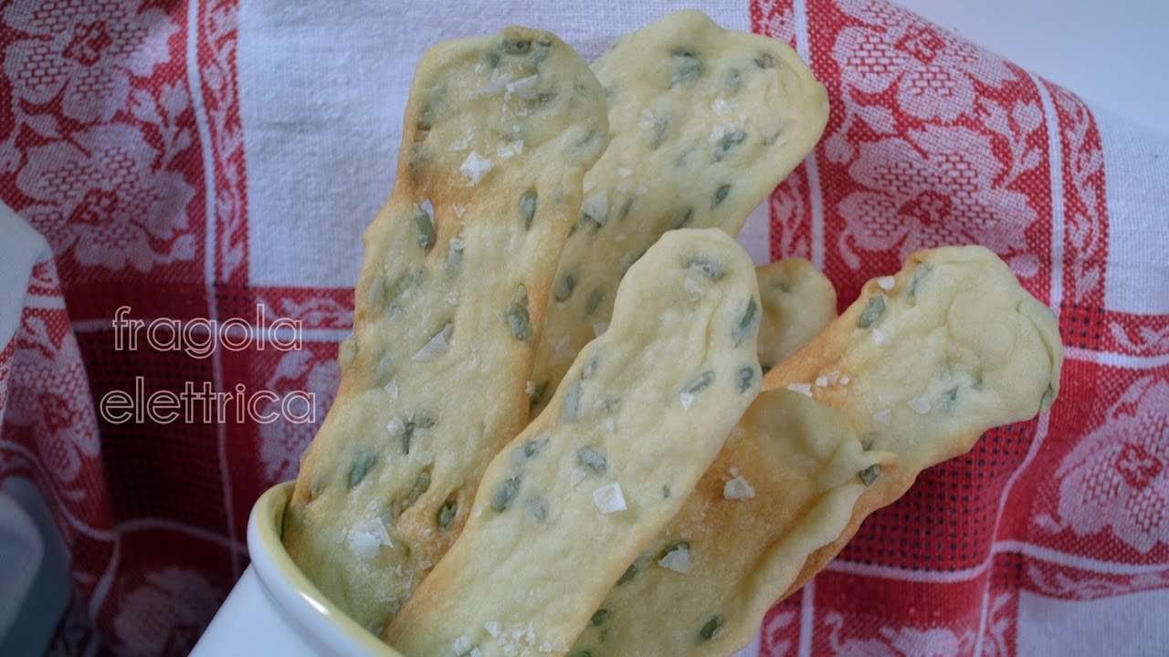 Crackers con Semi di Girasole - Fragola Elettrica: Le videoricette di Ennio