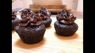 Keto chocolate cupcakes,sugar free cupcakes