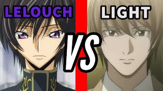 Lelouch (Zero) Vs Light Yagami (Kira) | Code Geass, Death Note