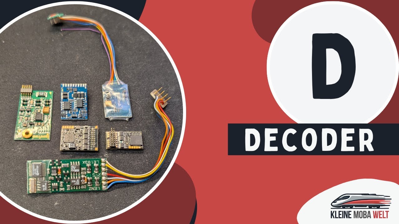 🚂 Modelleisenbahn Alphabet – Folge D: Decoder 🚂⚡️ - YouTube