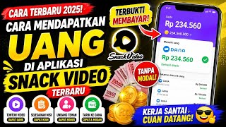 HOW TO MAKE MONEY ON THE LATEST SNACK VIDEO APP