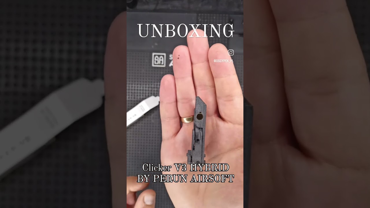 Unboxing Clicker V3 Hybrid by Perun Airsoft 