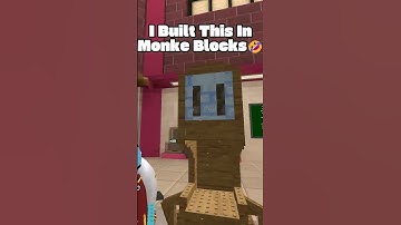 I Built This In Monke Blocks😁 #gorillatag #gorillatagquest #repo  #youtubevideos #gtag #vr #gorilla