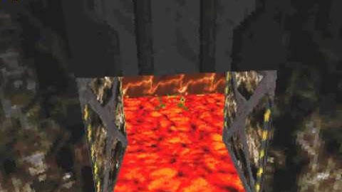 Descent II, Level 19, insane difficulty, cold start, no death, full rescue, 191HP at exit