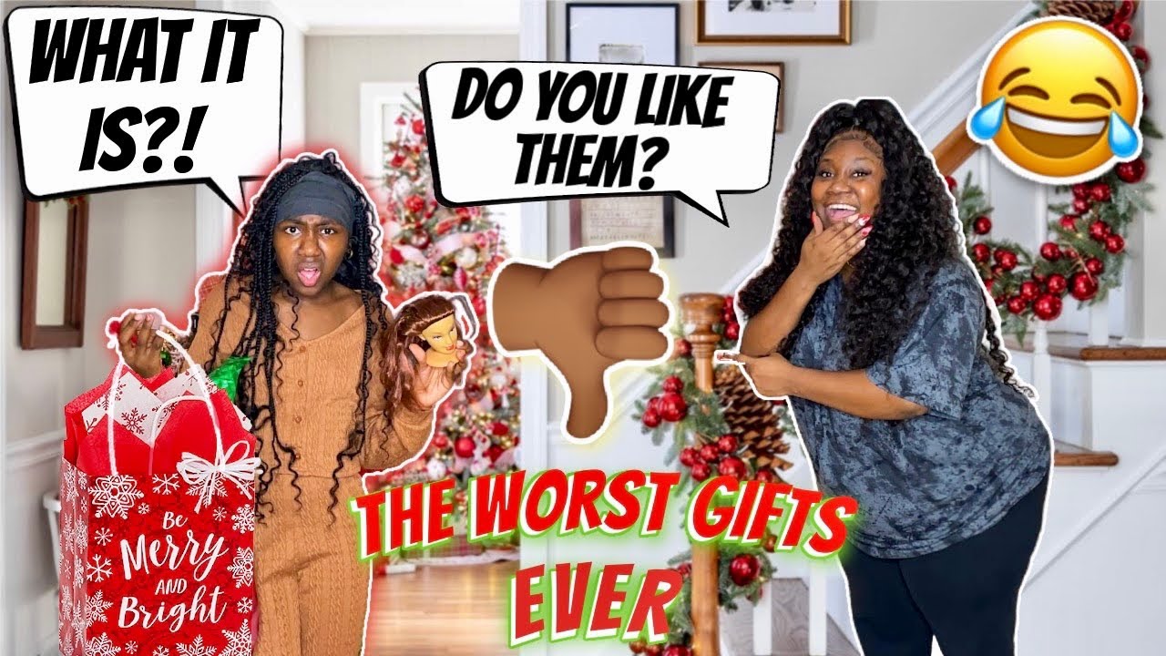 GIFTING KARISSA BAD GIFTS FOR CHRISTMAS....GONE WRONG YouTube