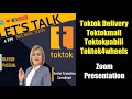 Toktok Presentation by Blesilda Pascual
