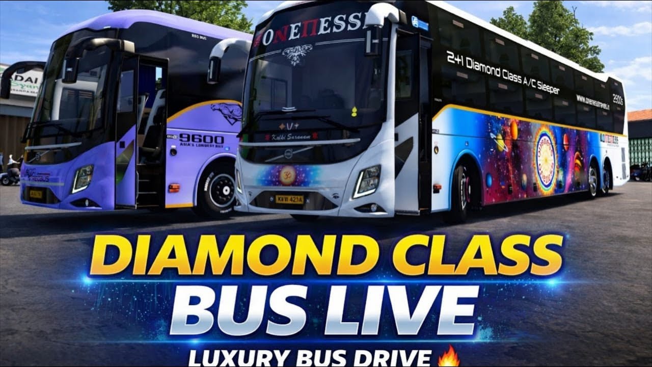 🔥 Luxury Bus Fight LIVE 🚍 | ETS2 Tamil Gameplay 💥