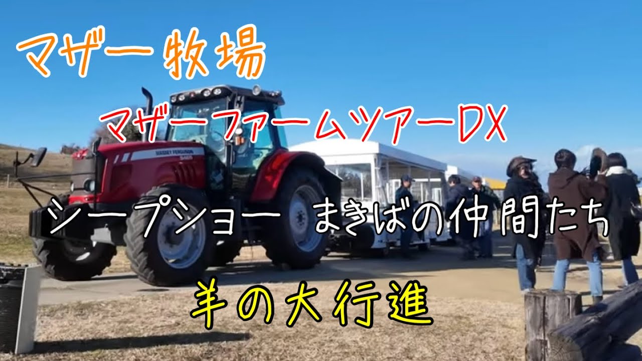 マザー牧場】マザー牧場を遊び尽くす🐮🐑🚜 - YouTube
