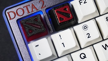 DOTA 2 Keycaps | Resin and Metal DOTA 2 KEYCAPs