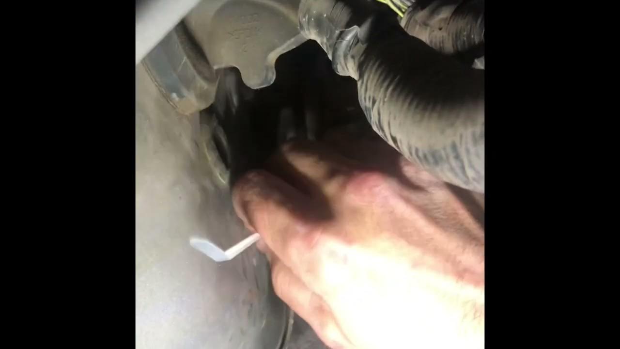 2012 F250 6.7 heater core hose removal YouTube