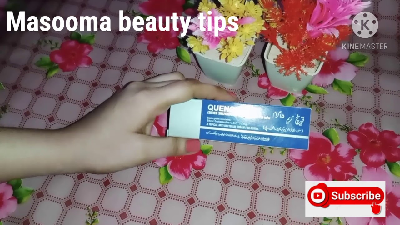 Quench cream reviewmasooma beauty tipsQuench cream for skin burn