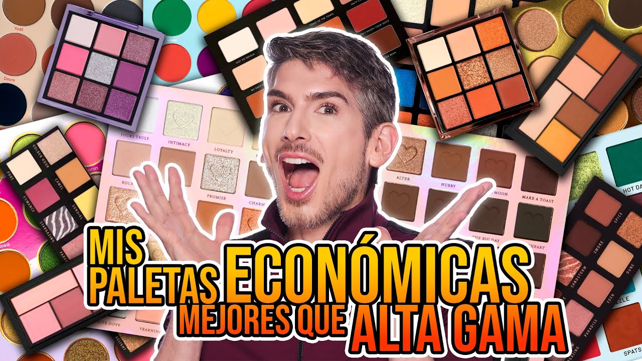 PALETAS DE SOMBRAS ECONÓMICAS MEJORES QUE LAS DE ALTA GAMA ! NO GASTEN SU DINERO POR GUSTO