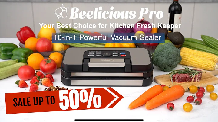 🔥 AMAZING DEAL: Beelicious Pro 10-in-1 Vacuum Sealer - Save 50%! 🔥