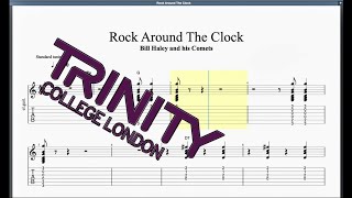 Rock Around The Clock (2012 Syllabus) Trinity Grade 2 Guitar screenshot 1