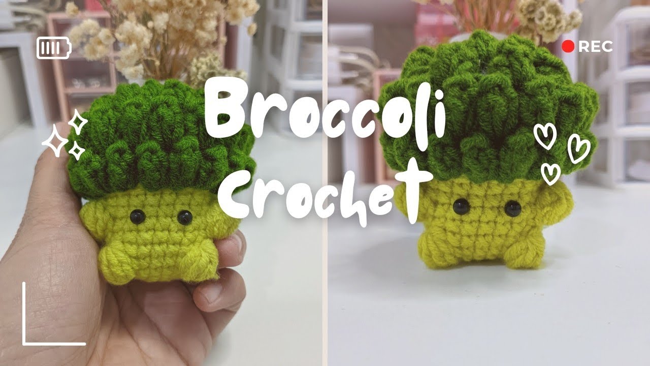 Crochet Broccoli 🥦 Broccoli Amigurumi | Amigurumi for Beginner