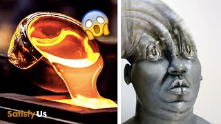 Most Satisfying Videos | Glass Blowing Art Compilation #11 | Satisfy Us