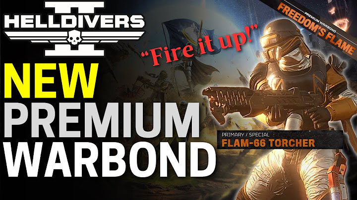 New Freedom's Flame Premium Warbond! FIRE IT UP! | Helldivers 2