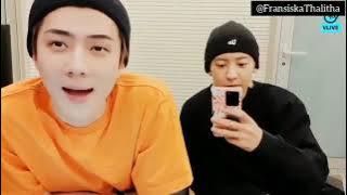 [SUB INDO] Sehun Chanyeol VLIVE Everyone Come in