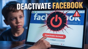 Hoe u uw Facebook-account op een laptop/pc kunt deactiveren