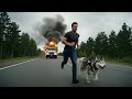 Hero Husky Saves Owner from Deadly Truck Fire | Incredible Real-Life Rescue
