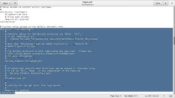 Apache - How to setup a password protected directory.