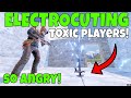 My Electric Trap Base Made TOXIC Players RAGE !