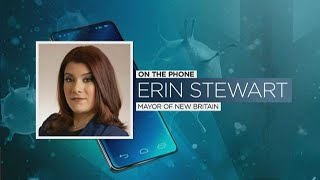 New Britain Mayor Erin Stewart discusses city's response to COVID-19