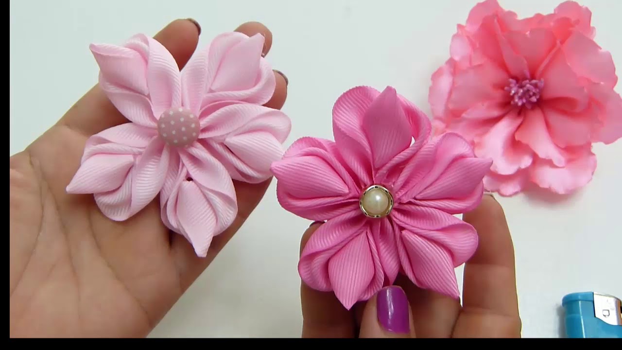 FLORES/Como Hacer Hermosas Flores  paso a  paso,How to make flower , Manualidades la Hormiga
