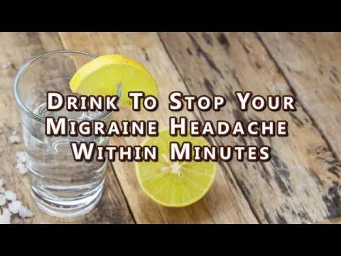 Drink To Stop Your Migraine Headache Within Minutes
