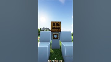 Spawning Mutant Snow Golem Titan In Minecraft 💀 #minecraft #shorts