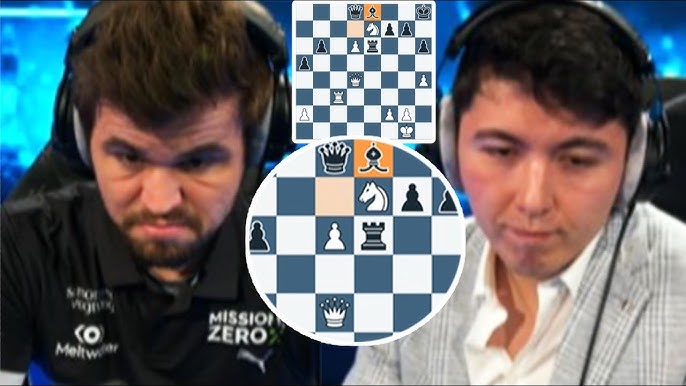 Enquanto Praggnanandhaa e Magnus Carlsen lutavam pelo primeiro