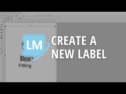 How to Create a New Label with LABEL MATRIX