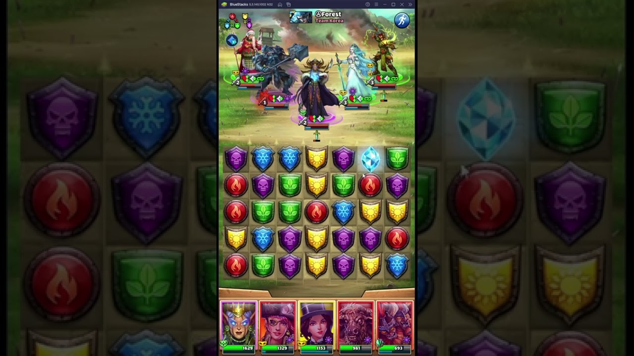 Quantum Knights vs Team Korea, Rush War