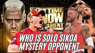 Solo Sikoa’s Mystery Opponent REVEALED?! 😱 Rock, Edge or Roman Reigns Return? | John Cena Last Match