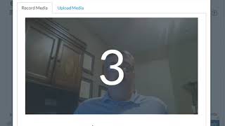 Using the Canvas Media Recorder (as a student in a discussion) screenshot 3