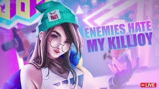 🔴Enemies HATE My Killjoy 😂 #valorant #esposts #gameplay