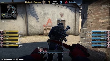 CS:GO POV Demo Astralis device (28/9) vs NiP (de_inferno)