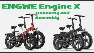 ENGWE Engine Pro / X E-Bike Review Part 1 Unboxing and Assembly