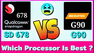 Snapdragon 678 vs MediaTek Helio G90 | Helio G90 vs Snapdragon 678 | sd 678 vs helio g90