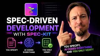 Spec-Driven Development with Spec-Kit - You specify, AI codes everything and You only verify - SDD