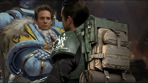 Typical Interaction between The Space Wolves and The Imperial Guard