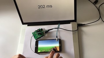 Characterizing Latency in touch and Button-Equipped Interactive Devices