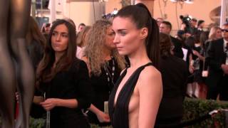 Rooney Mara & Kate Mara SAG Awards Arrivals 2016 | ScreenSlam