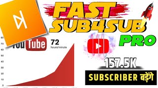 Fast sub4sub pro kaise use kare | Fast sub4sub pro app | subscriber badhane wala app screenshot 5