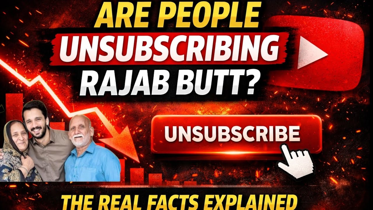 RAJAB BUTT SUBSCRIBERS GOING DOWN? | HERE IS THE REAL REASON
