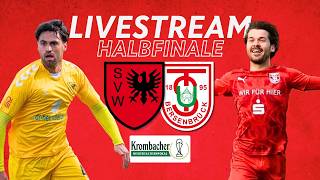 🔴 RE-LIVE: SV Wilhelmshaven vs. TuS Bersenbrück | Krombacher Niedersachsenpokal Halbfinale