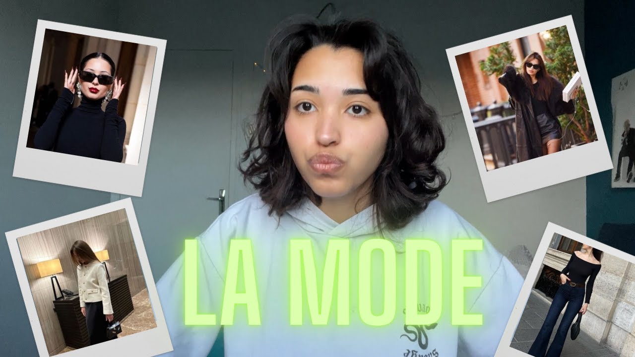 mon rapport à la MODE YouTube