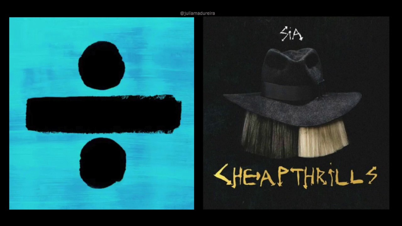 Mashup Shape of You (Ed Sheeran) & Cheap Thrills (Sia) by Ju Madureira YouTube