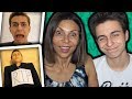 REACTING TO MY DELETED VINES [ft. My Mom]