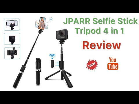 JPARR Selfie Stick Tripod 4 in 1 REVIEW